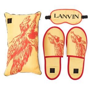 Lanvin x X Future Silk Eagle Travel Kit